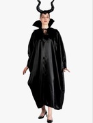 Strój diablicy na Halloween Rogi i Peleryna 100cm