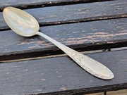 Posrebrzana przedwojenna łyżka R. Plewkiewicz 