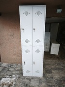 30 SZAF , Szafka BHP ubraniowa czterodrzwiowa 220x70x50 faktura