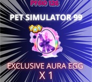 Exclusive Aura Egg | Pet Simulator 99 | PS99 | Roblox | Najszybciej