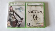 FINAL FANTASY XIII 13 + Elder Scrolls IV Oblivion XBOX360 = ZESTAW 2w1