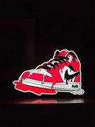 Nike Air Max Lampa LED USB czerwona, wydruk 3D