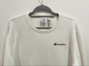 Bluza męska ocieplana biała XL Champion oryg