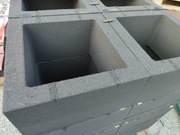 Gazon 48x48 donica doniczka Gazony mur ogrodzenie 