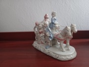 Figurka karoca porcelana 