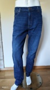 Wrangler Larston For Real męskie jeansy rozm 38/34 pas 100cm b. elastyczne 