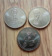 25 rubli Rosja - FIFA Puchar Świata - Mundial 2018