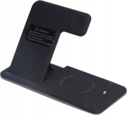 Stacja ładowania bezprzewodowa 4w1 ABK-Q20 do telefonu zegarka i słuchawek