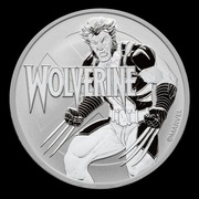 Tuvalu 1$ Wolverine 2021 1 Oz Ag.999