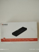 FIDECO Obudowa dysku M.2 NVMe SATA SSD USB 3.2 Gen2 Adapter Obudowy SSD