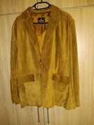 Marynarka naturalna skóra zamszowa Vera Pelle Włochy Italy