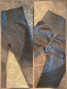 Szare legginsy roz.S