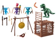 Playmobil 9006 Wojownicy Alien z pułapką na T-Rexa OPIS