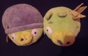 Angry birds dwie maskotki 