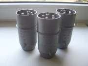 Wtyczka metalowa siłowa 5 x 16 A  380 V okrągłe bolce - 3 sztuki (komplet)