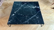 Stolik kawowy marmurowy luksusowy 120 x 120 cm