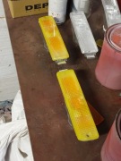 Żółte kierunkowskazy golf ii 2 jetta