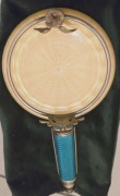 UNIKATOWY KOWSZ/RONDELEK SREBRO 88 GUILLOCHE SYGN. FABERGE (M. PERCHIN)