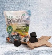 Brykiet do grilla Worek 1kg Węgiel Drzewny Bamboo CasusGrill Bambusowy