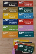 Unikat, karty LOT lata 70' 80'  Karta wstępu do samolotu / Bording pass