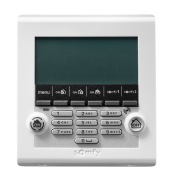 Alarm Somfy: biała klawiatura LCD