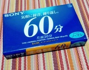 SONY BASIC 60 min. Japońskie wydanie.