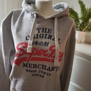 Superdry L XLz USA jak nowa bluza unisex, kangurek
