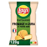 Lay's Paysanne chipsy ser jura i czarny pieprz 120g