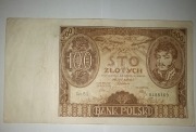 100 złotych 1934 Poniatowski | Seria BS | Naturalny - Piękna Prezencja