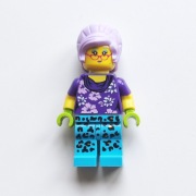 Lego Minifigurka 71025 col19-12 col353 Gardener/Pani ogrodnik