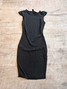 Damska czarna suknia SHEIN rozmiar S