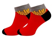 Skarpety Skarpetki Męskie Kolorowe Śmieszne Bawełniane Stopki Wzory 