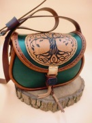 Torba skórzana z drzewem życia