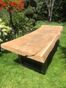 Stół monoli Live edge piękny dąb 300lat