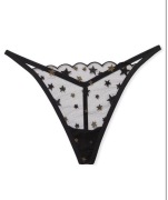 Victorias Secret stringi XL czarne siateczka sexy