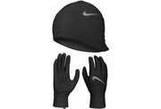 NIKE Lightweight Fleece Running czapka rękawiczki biegowe męskie S/M