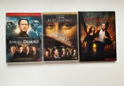 Filmy DVD Zestaw Kod Da Vinci & Anioły i Demony & Inferno Komplet Trylogia