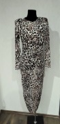 Panterka sukienka długa 38