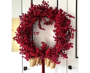 STROIK NA DRZWI PREMIUM XXL 55CM CZERWONY - JEDYNY 