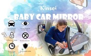 Lusterko samochodowe KINSEI dla niemowląt i dzieci