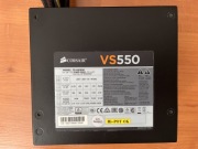 Zasilacz Corsair VS550 550W, świetny stan, ATX, 80 PLUS