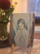 Obrazek anioł stróż chłopiec 