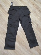 TUFF STUFF męskie robocze spodnie czarne kieszenie_ nowe_ 36/30