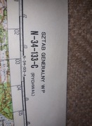 Rychwał-Sztab Generalny PRL-mapa-wyd 1982