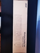 Klawiatura + Mysz WiFi 2.4Ghz ACER nowy zestaw 