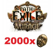 2000x Divine Orb Path of Exile Mirage PoE Nowa Liga Softcore Trade PC
