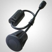 Czujnik cofania sensor ZAŚLEPKA ATRAPA czarny do otworów ø22-27 mm