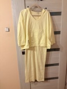 Komplet Megi bluza i sukienka prążek