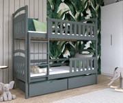 Łóżko piętrowe Sebuś 80x180