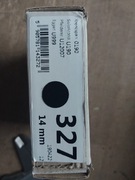 Zaślepka samoprzylepna 14mm czarna op 50 arkuszy po 25szt